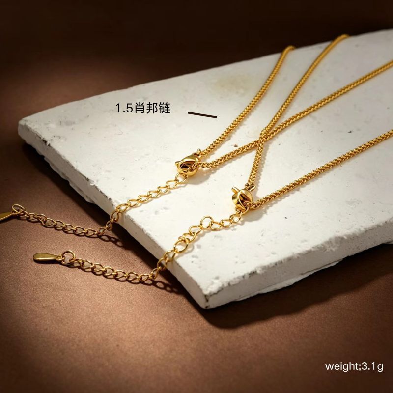 Cross-Border Trendy European and American High-End Copper Gold-Plated Zircon Necklace, Light Luxury Niche Design, Unisex Nightclub Choker