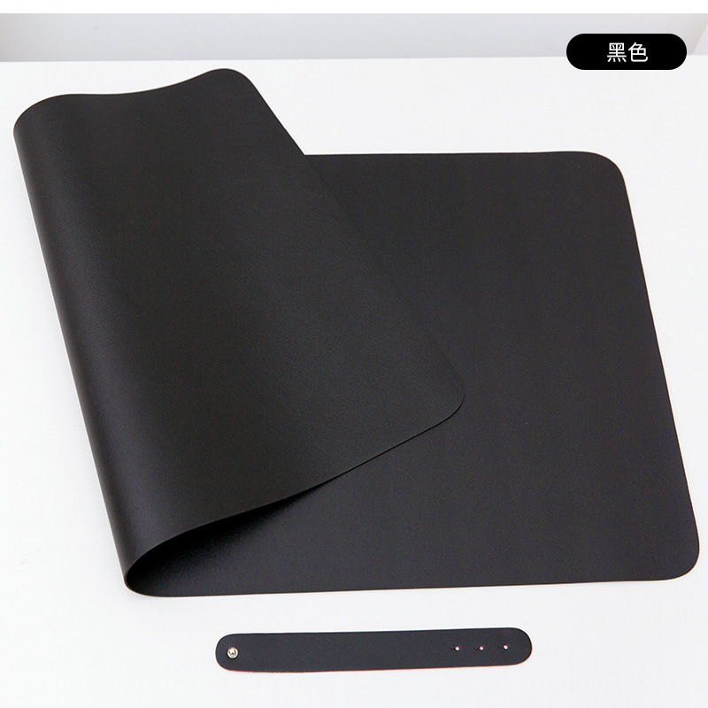 デスクパッド革マウスパッド大型防水防汚学生学習デスクパッドノートブックパッド PVC キーボードパッド|undefined