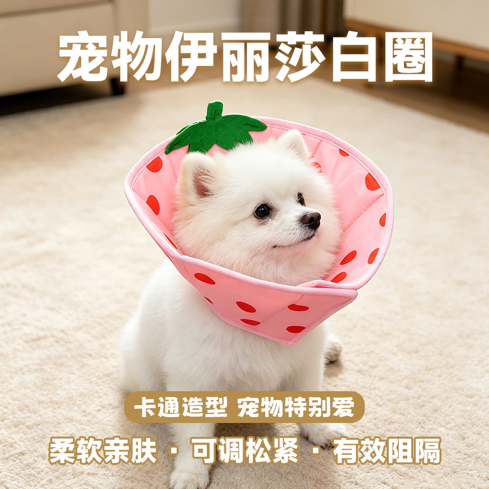 Elizabethan collar for pets, widened cat collar, neck protector, anti-lick, anti-bite, anti-slip, neck protection for cats, cross-border shipping GL