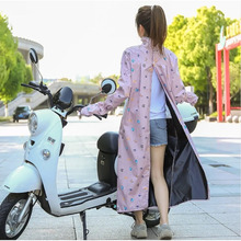 开骑电动车服防晒衣加长款专用新款夏季女全身防紫外线装备防走光