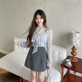 时尚休闲套装;连衣裙;女式针织衫