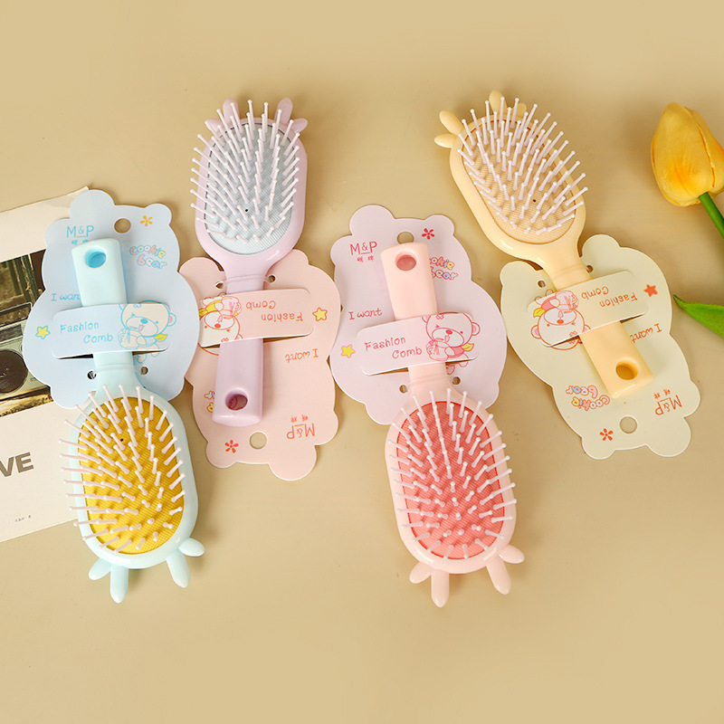 新商品のキャンディー色のエアクッションの美容櫛の少女のかわいい女の子の携帯の小さい櫛のエアバッグは櫛の卸売りをマッサージします。|undefined