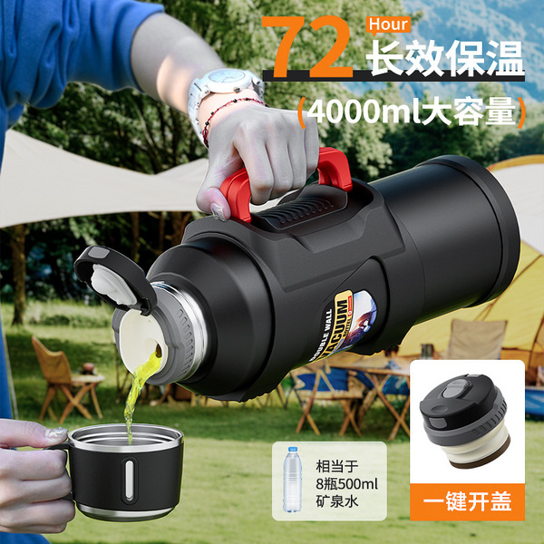 Big thermos stainless steel