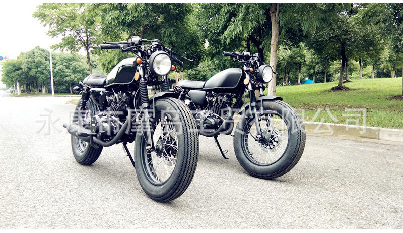 American CG Retro Motorcycle Street Car Prince Car Saddle Gasoline Motorcycle Two-wheeled Motorcycle