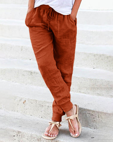 Cotton Pants Image 3