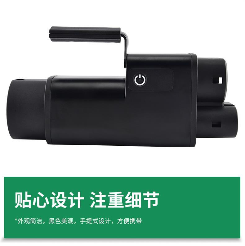Chongwei design new energy vehicle charging pile adapter GBT-CCS2 cross-border quality national standard to European standard adapter