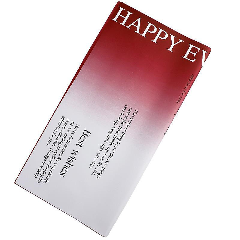 Fábrica de fiestas de flores al por mayor papel de embalaje floral transfronterizo calidad impermeable flor de papel de embalaje floral florista ramo de papel de embalaje floral