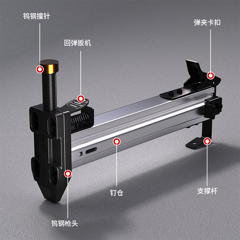 易耐特ST18打钉枪线槽打钉器手动射钉水泥钢钉抢水泥钉打钉器竞价