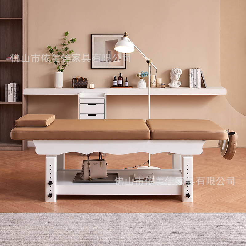Cama de terapia, cama de masaje para salón de belleza con orificio, cama de masaje, cama de spa, cama de belleza especial para salón de belleza, cama de belleza plegable