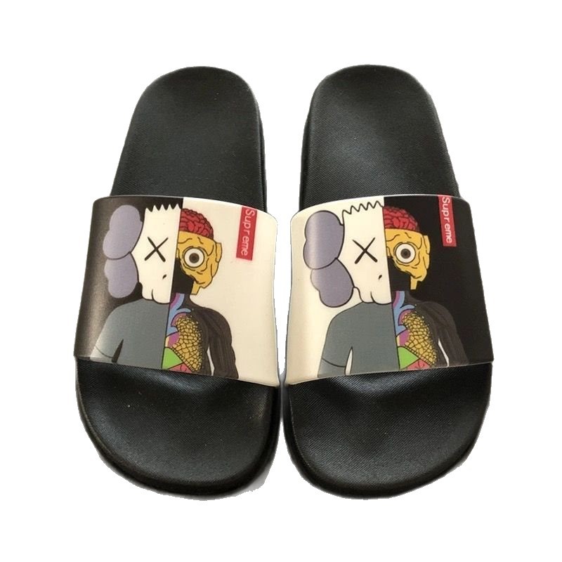 Zapatillas Animadas de Casa para Pareja de Caucho y PU, Antideslizante y Ligero, para Casa
