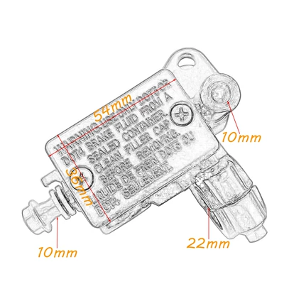 Right Hydraulic Brake Pump Head | Other brake systems