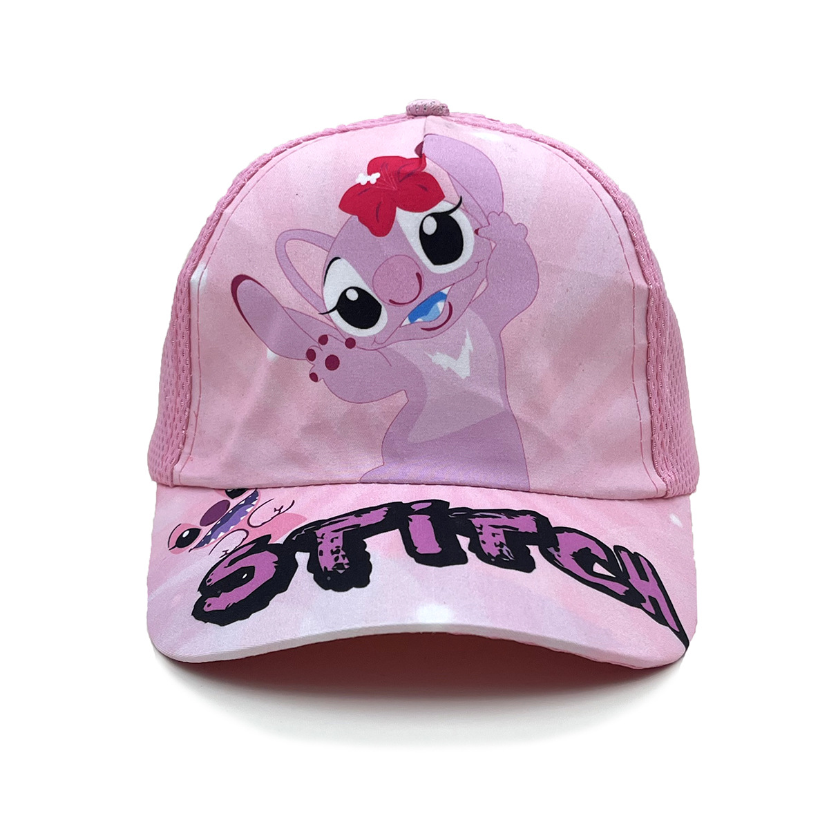 스타일 3 핑크 메쉬 모자