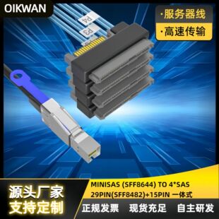 MINISAS HD SFF8644�D4*SAS29P 12Gbps �������惦�� ���Դһ�w