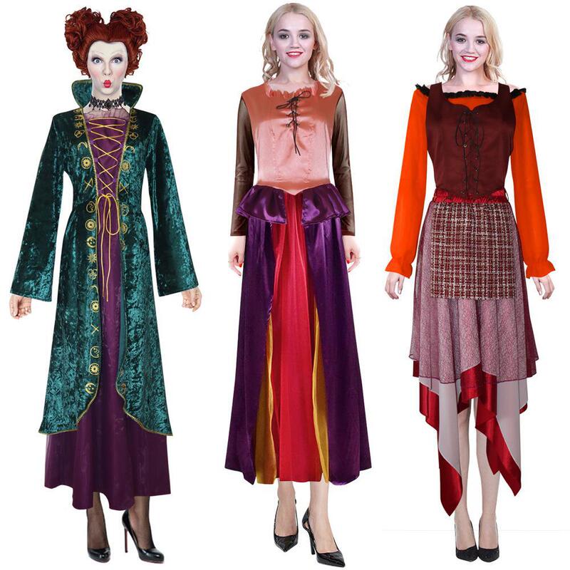 魔女も狂った2cos服中世ワンピースハロウィーン子供コスプレ服コスプレ衣装|undefined