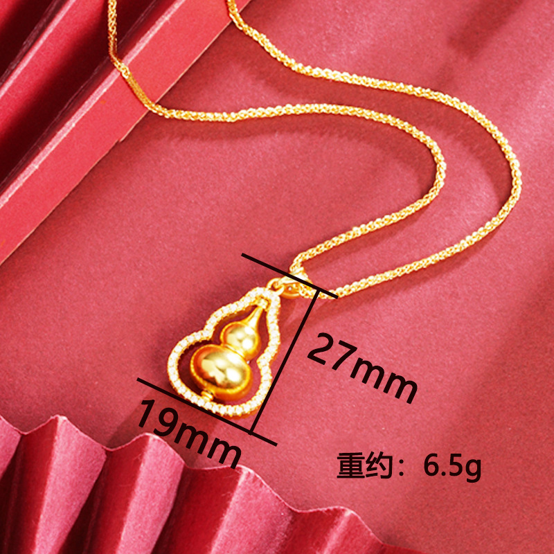 Colgante de calabaza grande d2087 (sin cadena)