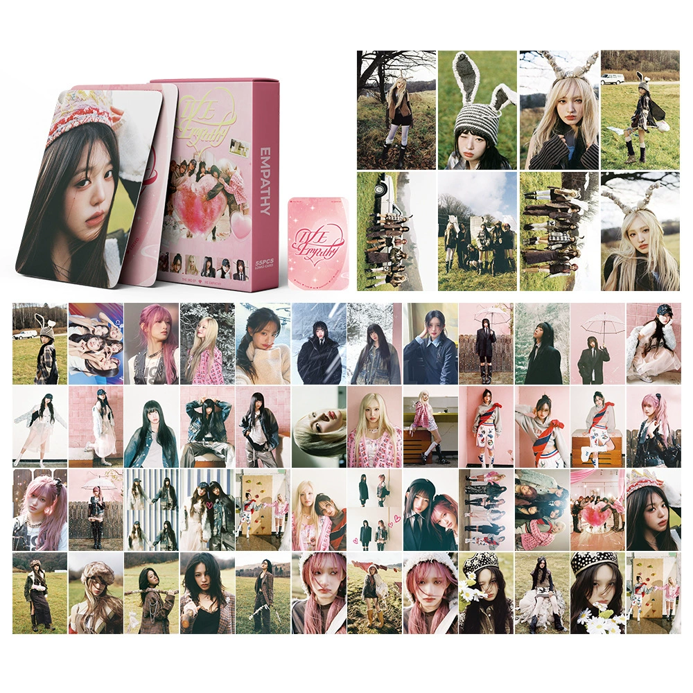 IVE маленькая карточка Корейский поп THE 3-й EP IVE EMPATHY серия фото карточка Чжан Юаньин Kpop карточка