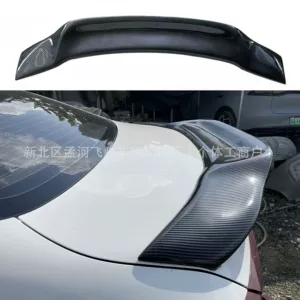 12-15 Kia K3 karbon lifli R-Style ördək quyruğu spoyleri, deşiksiz
