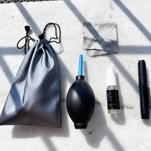 单反微单相机清洁套装 气吹+镜头笔+魔布三件套 单反相机清洁套装