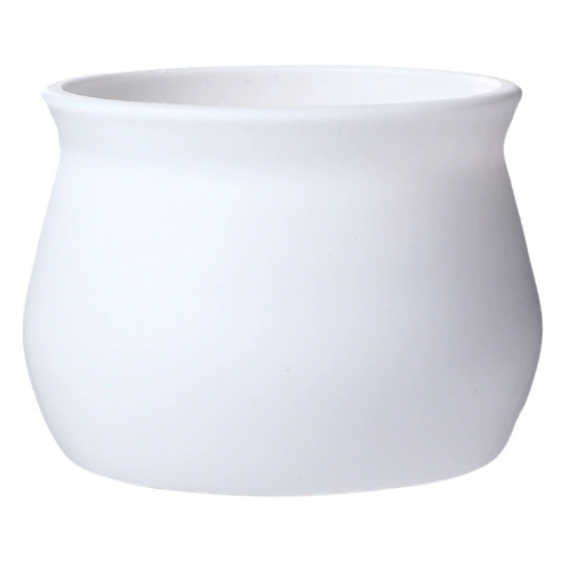Круглый простой цветочный горшок, пластиковый полипропиленовый материал, утолщенный мини-цветочный горшок с защитой от падения, размещенный в европейском стиле, подарок, сочный