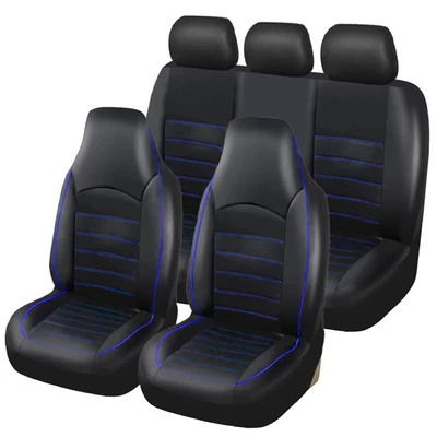 Cover, One-Piece Seat Cover, Universal seat cover - blue-line-five-seats-universal-size