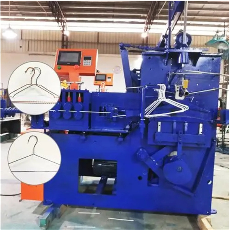 Máquina automática de percha de acero inoxidable galvanizado percha de soldadura máquina de formación automática