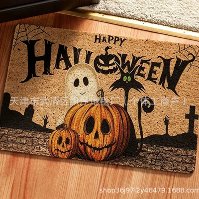 Outdoor Entrance Shoe Changing Area, Imitation | Avtomobil döşəmə paspasları - zx-halloween-spooky2-4060halloween-decorative-wire-ring