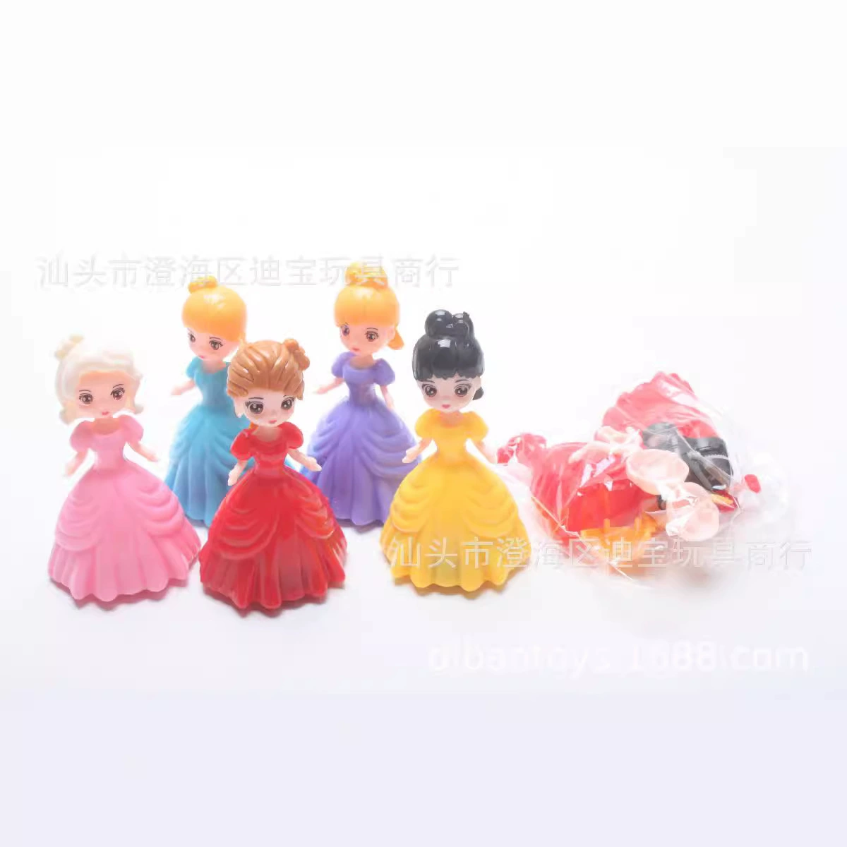 7.8cm собранная игрушка-принцесса с откатным механизмом, 75 мм, подарки Gacha