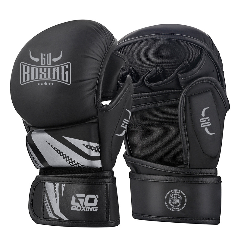 ZTTY guantes de boxeo forro grueso guantes de boxeo para adultos hombres y mujeres entrenamiento de Sanda lucha sacos de arena guantes de boxeo ufc