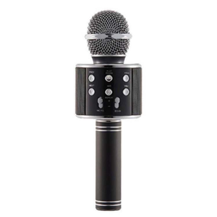 ws858 micrófono inalámbrico bluetooth K-capacitor de música micrófono USB tarjeta de sonido en vivo micrófono