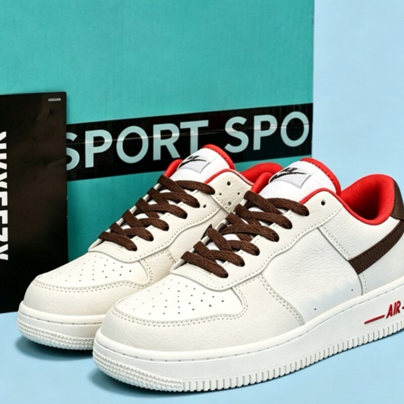 Pure original Air Force One Putian shoes, Dunk milk coffee color, Year of the Dragon low-top reverse hook lightning design, casual shoes for couples, suitable for all seasons, for both men and women Pure original Air Force One Putian shoes, Dunk milk coffee color, Year of the Dragon low-top reverse hook lightning design, casual shoes for couples, suitable for all seasons, for both men and women
