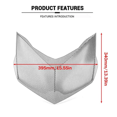Shell Replacement Decorative Cover – Motorcycle front windshield