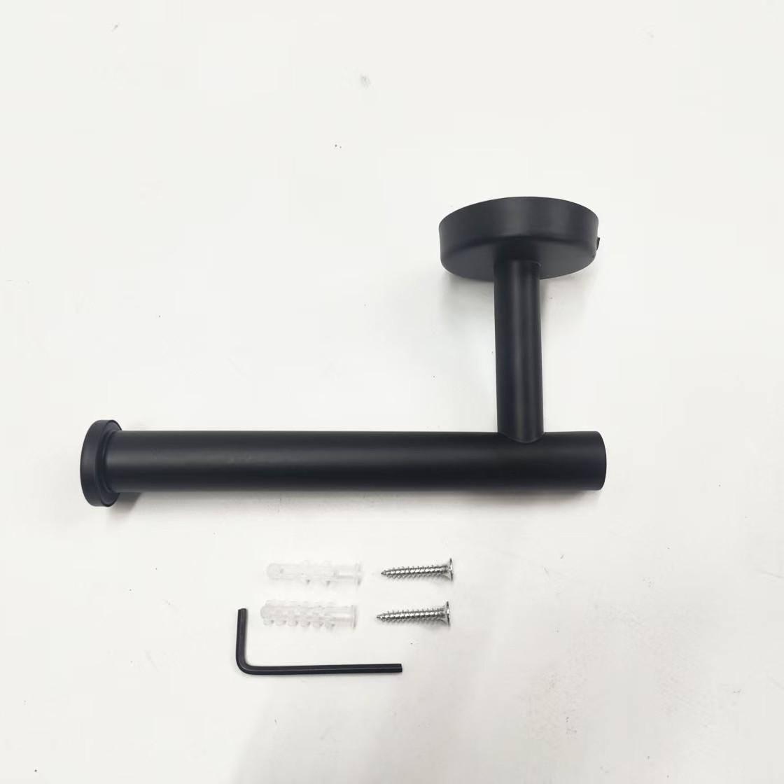 Toallero de Barra Única para Baño de Acero Inoxidable con Perforación para Baño y Hotel