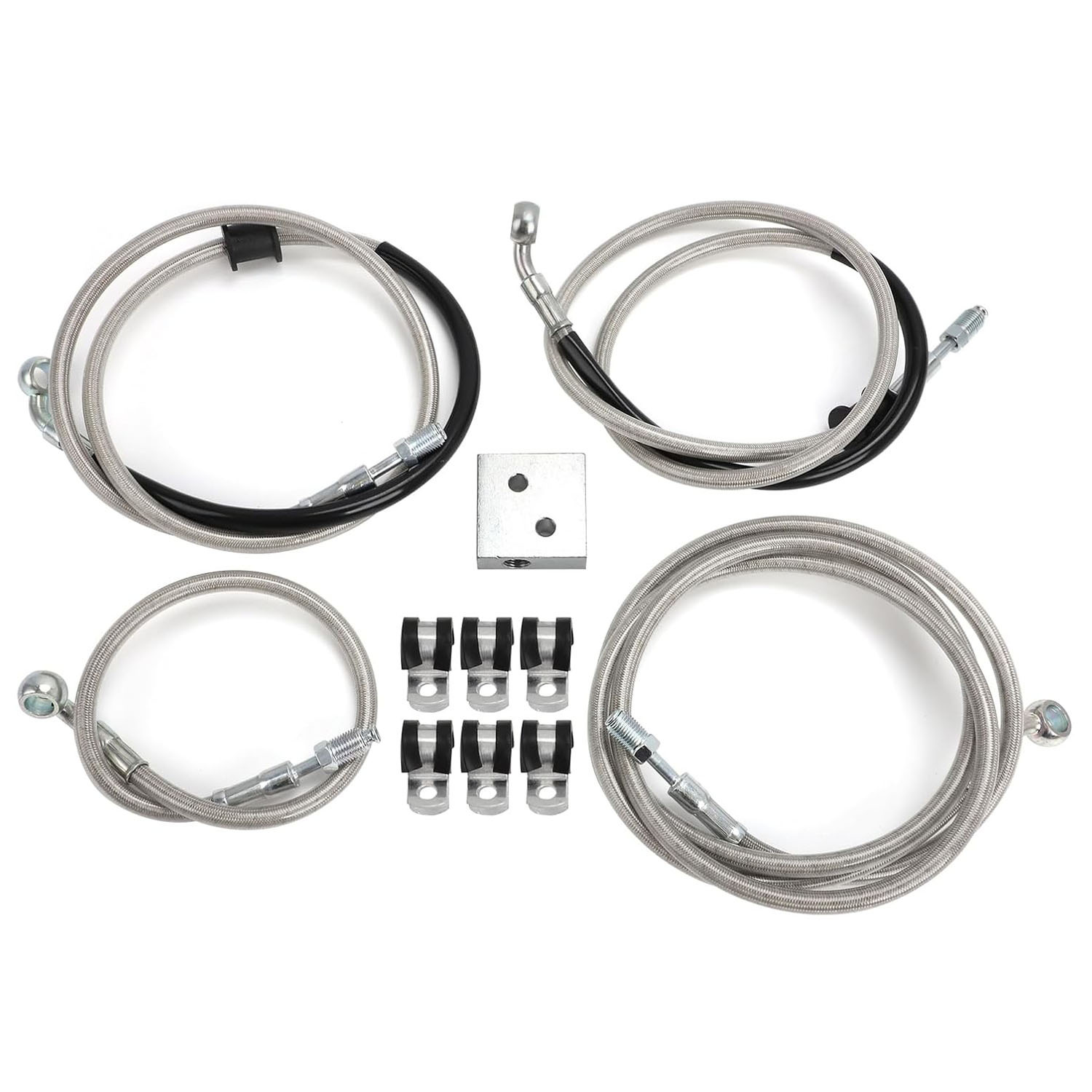 Can-Am All-Terrain Vehicle Front Brake Hose Line - Suitable for Can-Am Outlander 1000R