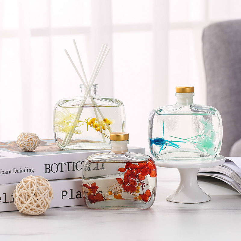 Water Flowers, Eternal Flowers, Fire-Free Aromatherapy Essential Oil Set, Home Fragrance Air Freshener, Perfume Aromatherapy 100ml