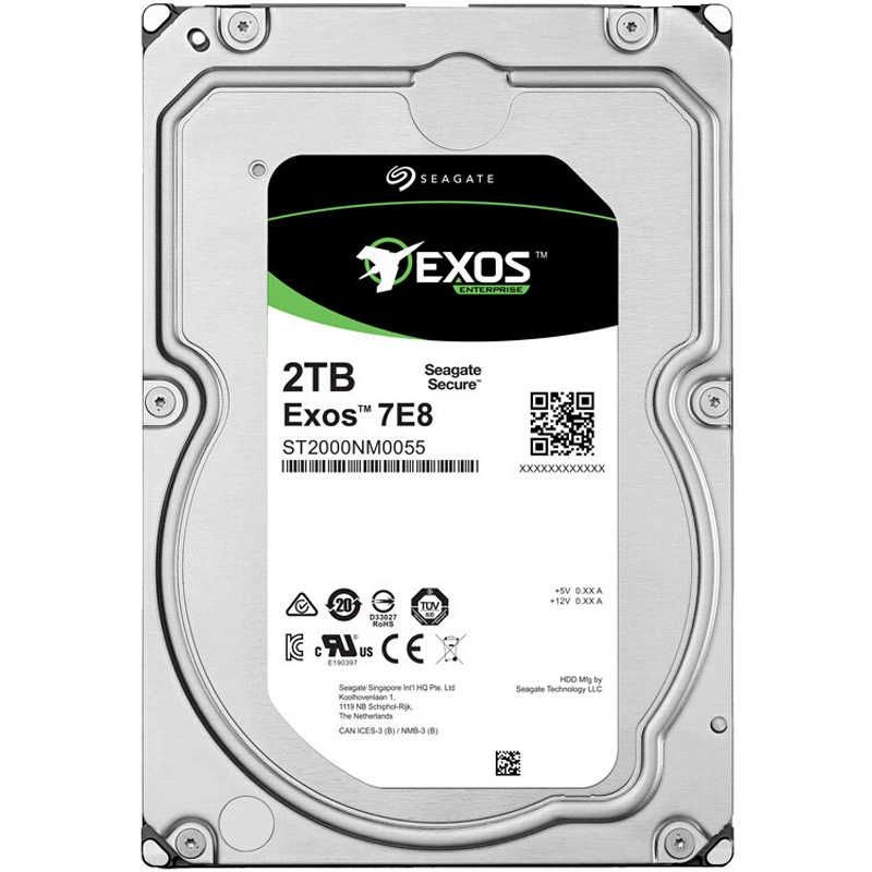 Оригинальный ST2000NM0055 2T 3.5-дюймовый NAS корпоративного класса SATA 6GB сервер