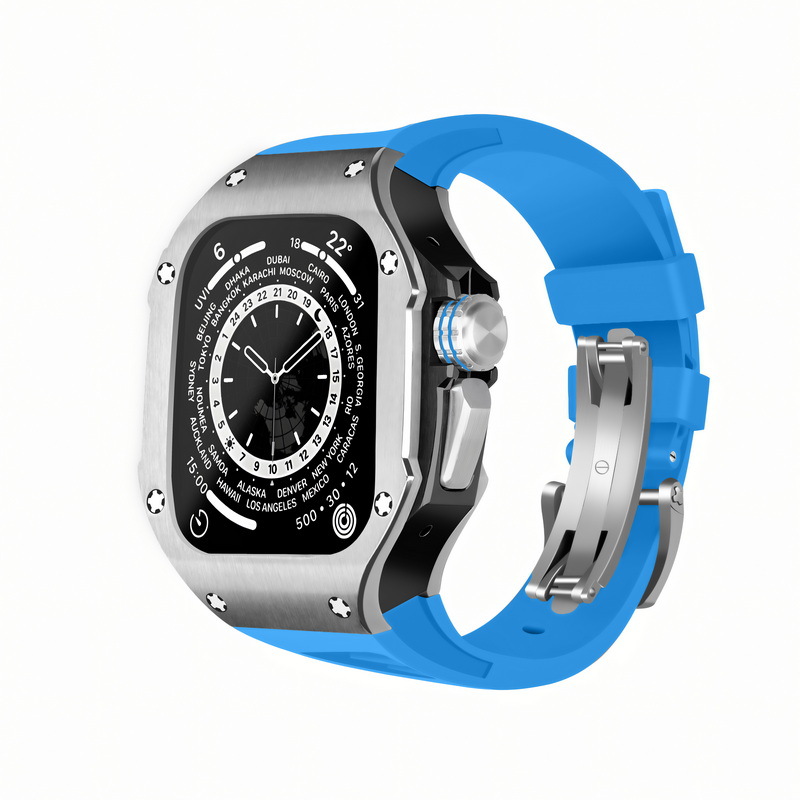 Para iwatch ultra49 reloj correa de Apple Correa protectora Shell 316L Acero inoxidable Richard cambiado al traje