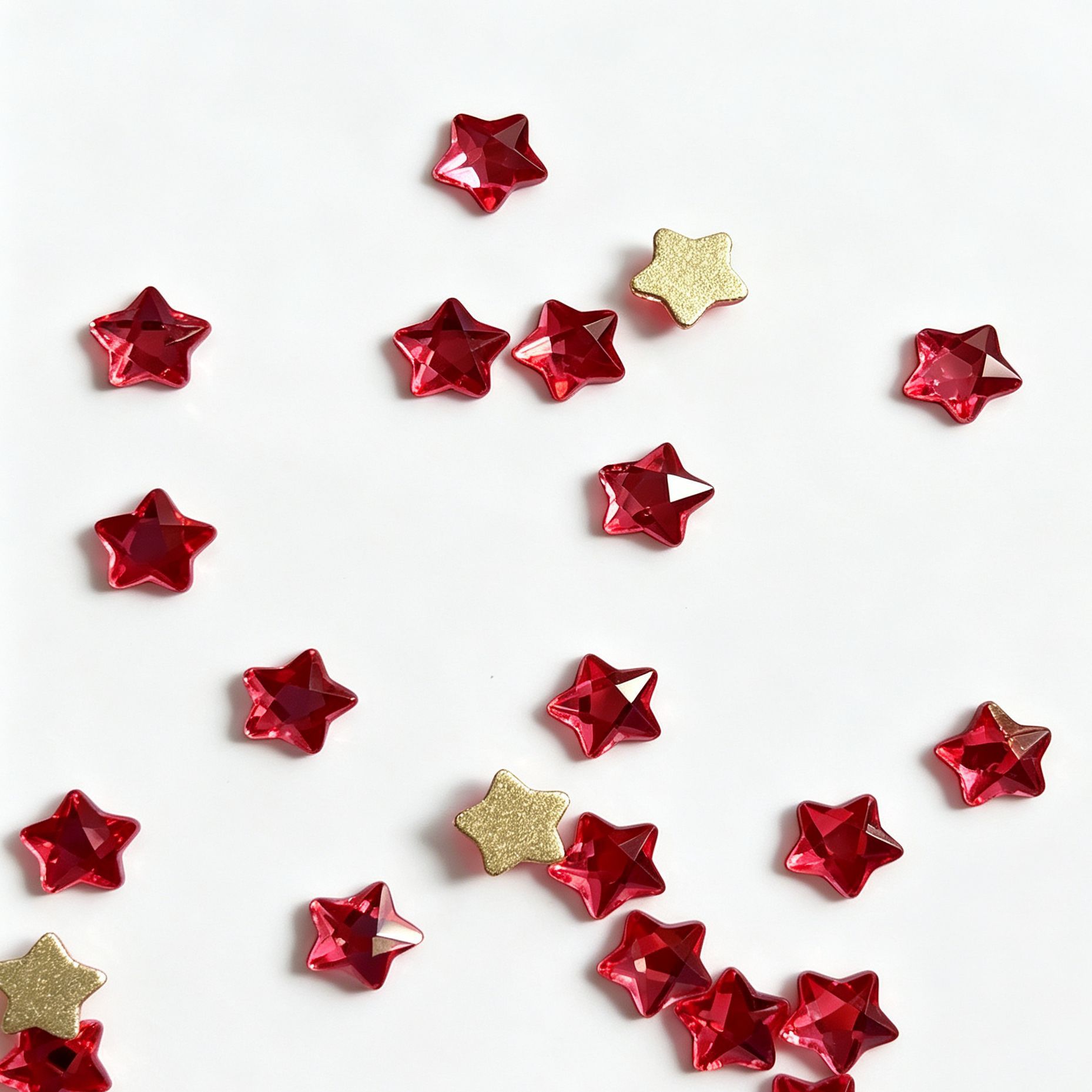 6mm 불가사리 K9 로즈 레드