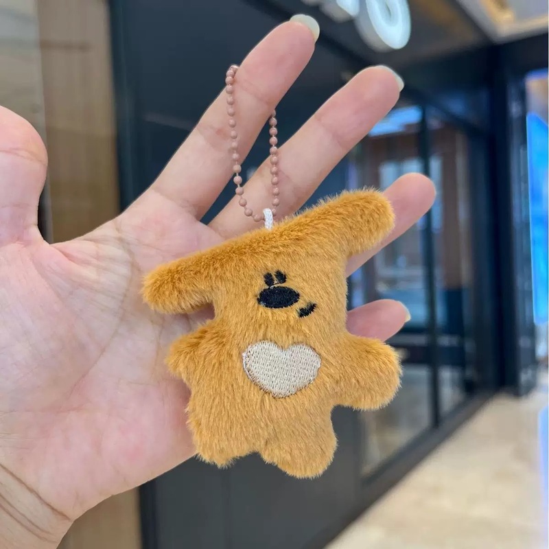 漫画ぬいぐるみクマ私たち三人ウエストハイランドシリーズキーホルダーカップル人形バッグペンダント DIY アクセサリー|undefined