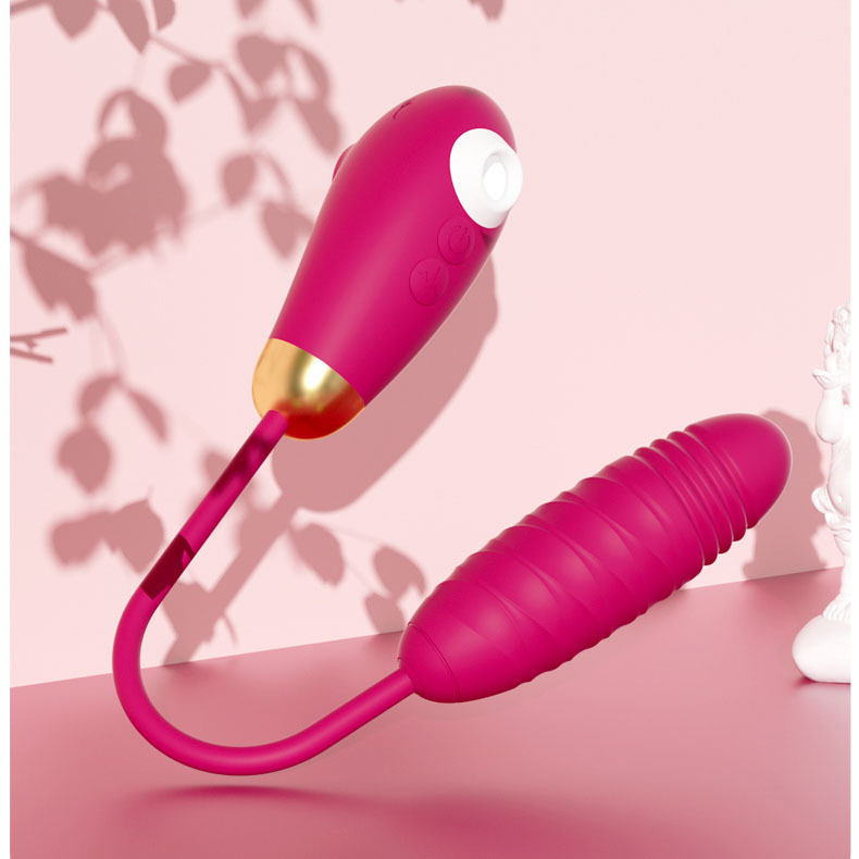 Nieuw grensoverschrijdend privémodel Qin Guo Vrouwelijk Zuigen Likken Telescopische Vibrator Inbrengen Direct Orgasme Masturbator_voghion.com