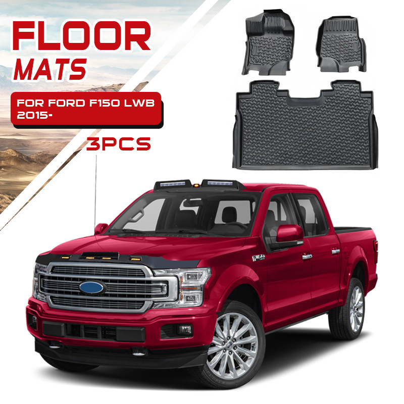 TXR para las alfombrillas de coche Ford F150 alfombrillas impermeables para aves rapaces alfombrillas para pies Floor Mats TPE