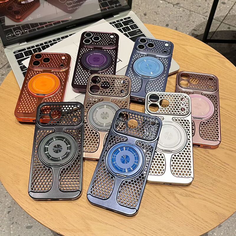 Trophy-style metal bracket with magnetic attachment, suitable for Apple 18 Pro Max phone cases, iPhone 17 Pro anti-drop 6 protective case Trophy-style metal bracket with magnetic attachment, suitable for Apple 18 Pro Max phone cases, iPhone 17 Pro anti-drop 6 protective case