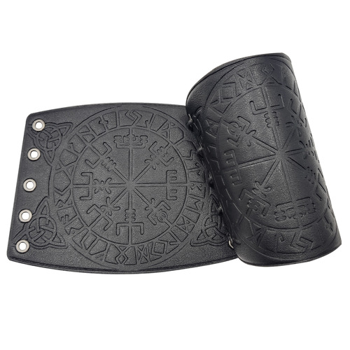 Cross-border Amazon ebay hot sale Nordic Viking embossed wristbands Medieval Renaissance COSPLAY props