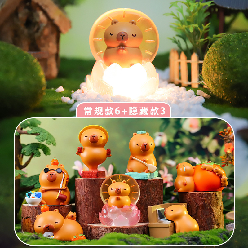 1040-189卡皮巴拉打工周盒6 / 隨機一個