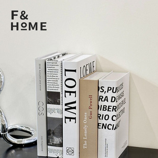 Modern Minimalist Ins Fake Book Decoration Ornament Text Model Room Book Desktop Decoration Book