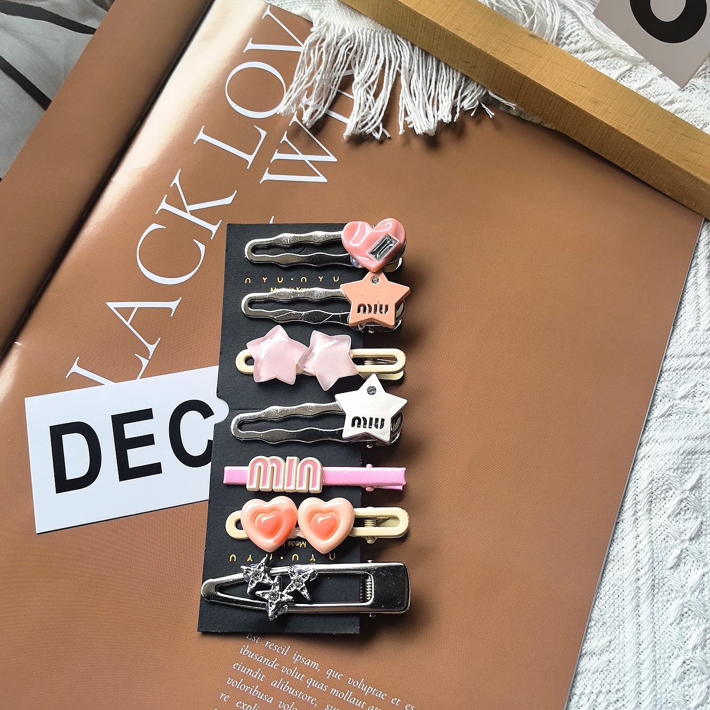 Red de Internet para niños horquilla tocado 2025 nueva niña horquilla niña linda bebé flequillo clip de cabello roto