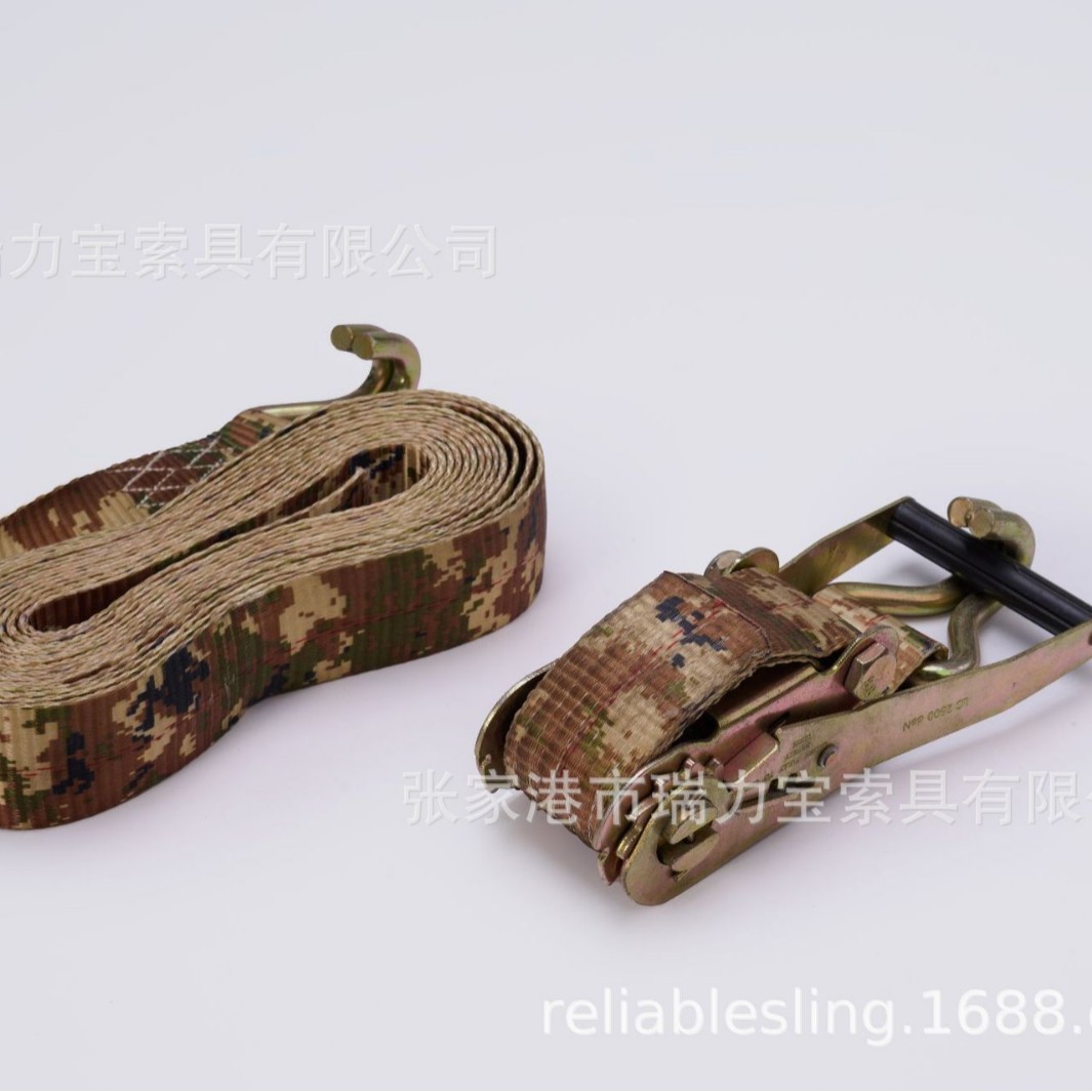 2寸5吨8米CE认证拉紧器捆绑带