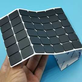 圆形硅胶脚垫方形自粘黑色硅胶垫 eva泡棉胶垫橡胶防滑贴硅胶垫