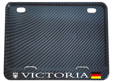 Nömrə qabı | Kawasaki Suzuki Haojue license plate - victoria-imitation-carbon-fiber-pattern