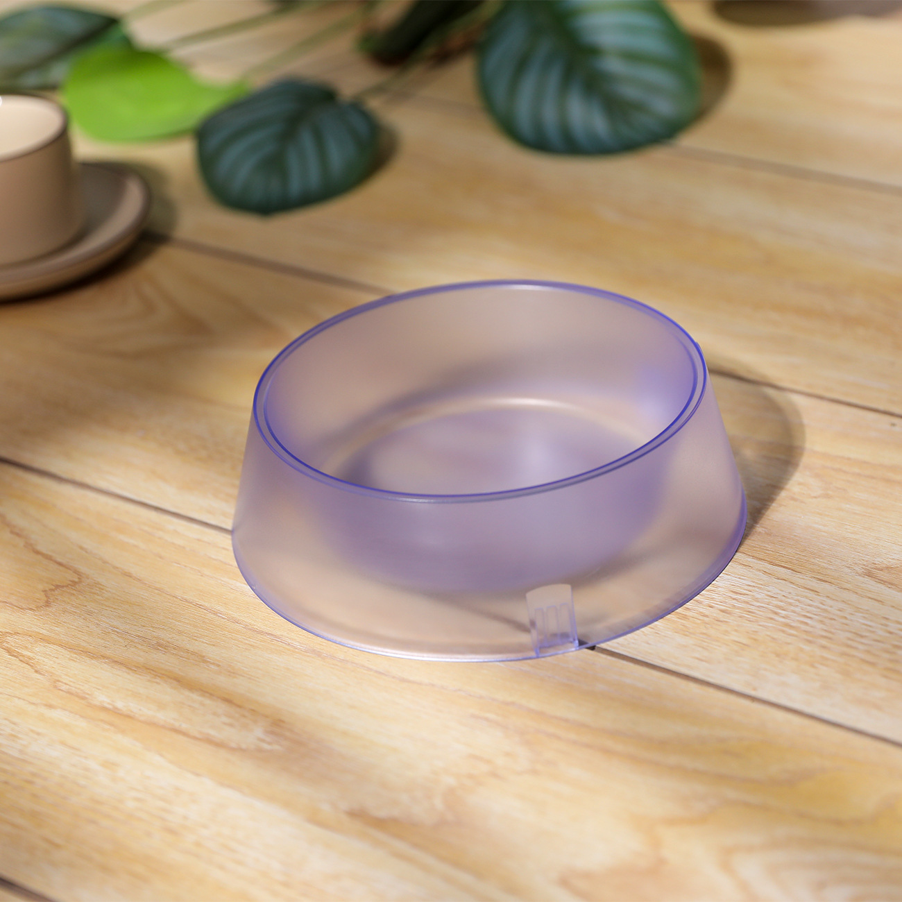 Pipetao tazón para mascotas tazón semi-transparente tazón de fuente original gato mascota en stock al por mayor de gran tamaño anti-golpe antideslizante tazón para mascotas