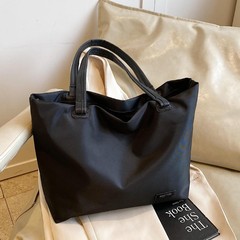 上班通勤牛津布托特包大容量女2025新款休闲简约高级感单肩腋下包